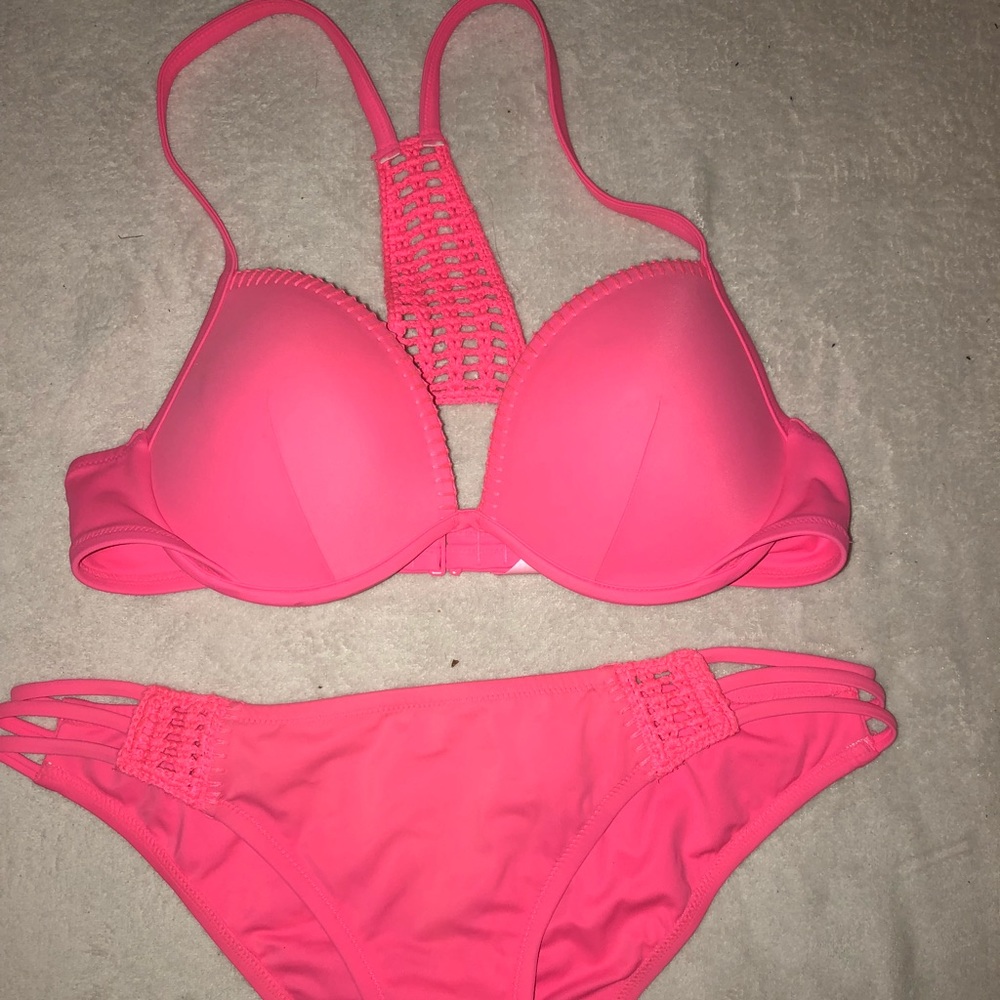 Victoria’s Secret crochet bikini